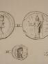 DESCRIPTION DE L'EGYPTE.  Papyrus. Hiéroglyphes. Inscriptions et médailles. Médailles des nomes d'Égypte. (ANTIQUITES, volume V, planche 58) - First edition - Edition-Originale.com
