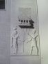 DESCRIPTION DE L'EGYPTE.  Thèbes. Medynet-Abou. Plan, élévation, coupes et détails de bas-reliefs du pavillon. (ANTIQUITES, volume II, planche 16) - Edition Originale - Edition-Originale.com