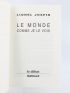 JOSPIN : Le monde comme je le vois - Autographe, Edition Originale - Edition-Originale.com