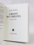 JOUFFROY : Liberté des libertés - Signed book, First edition - Edition-Originale.com