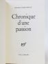 JOUHANDEAU : Chronique d'une passion - Signed book - Edition-Originale.com