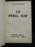 JOUHANDEAU : Le péril juif - Prima edizione - Edition-Originale.com
