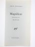JOUHANDEAU : Magnificat. Journaliers XIII Mars-Juillet 1963 - Signiert, Erste Ausgabe - Edition-Originale.com