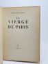 JOUVE : La vierge de Paris - Signed book, First edition - Edition-Originale.com