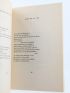 JOUVE : Poèmes de la folie de Hölderlin avec la collaboration de Pierre Klossowski - Signiert - Edition-Originale.com