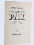 JUNGER : La Paix - First edition - Edition-Originale.com