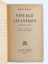 JUNGER : Voyage atlantique - First edition - Edition-Originale.com