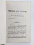 JURIEN DE LA GRAVIERE : La marine d'autrefois, souvenirs d'un marin d'aujourd'hui. La Sardaigne en 1842 - Erste Ausgabe - Edition-Originale.com