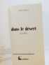 KATTAN : Dans le désert - Signed book, First edition - Edition-Originale.com