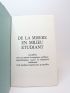 KHAYATI : De la misère en milieu étudiant considérée sous ses aspects économique, politique, psychologique, sexuel et notamment intellectuel et de quelques moyens pour y remédier - Prima edizione - Edition-Originale.com