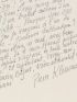 KLOSSOWSKI : Lettre autographe signée au chorégraphe Maurice Béjart  - Libro autografato, Prima edizione - Edition-Originale.com