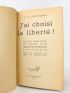 KRAVCHENKO : J'ai choisi la liberté - Libro autografato, Prima edizione - Edition-Originale.com