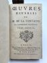 LA FONTAINE : Oeuvres diverses - First edition - Edition-Originale.com