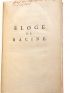 LA HARPE : Eloge de M. Racine - Signed book, First edition - Edition-Originale.com