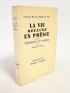 LA TOUR DU PIN : La vie recluse en poësie suivi de Présence et poësie de Daniel-Rops - Autographe, Edition Originale - Edition-Originale.com