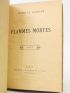 LABAUME : Flammes mortes - Signed book, First edition - Edition-Originale.com