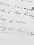 LABICHE : Lettre autographe datée et signée adressée au journaliste et librettiste Philippe Gille : 