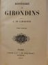 LAMARTINE : Histoire des Girondins - Prima edizione - Edition-Originale.com