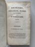 LAMARTINE : Souvenirs, impressions, pensées et paysages, pendant un voyage en Orient (1832-1833) - Prima edizione - Edition-Originale.com