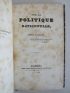 LAMARTINE : Sur la politique rationnelle - First edition - Edition-Originale.com