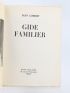 LAMBERT : Gide familier - Edition Originale - Edition-Originale.com