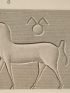DESCRIPTION DE L'EGYPTE.  Edfou (Apollinopolis magna). Bas-reliefs du grand temple. (ANTIQUITES, volume I, planche 57) - Prima edizione - Edition-Originale.com
