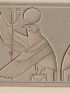 DESCRIPTION DE L'EGYPTE.  Edfou (Apollinopolis magna). Bas-reliefs du grand temple. (ANTIQUITES, volume I, planche 57) - Edition Originale - Edition-Originale.com