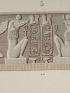 DESCRIPTION DE L'EGYPTE.  Koum Omboû (Ombos). Sculptures et détails du grand temple. (ANTIQUITES, volume I, planche 44) - Prima edizione - Edition-Originale.com