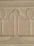 DESCRIPTION DE L'EGYPTE.  Koum Omboû (Ombos). Sculptures et détails du grand temple. (ANTIQUITES, volume I, planche 44) - First edition - Edition-Originale.com