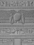 DESCRIPTION DE L'EGYPTE.  Thèbes. Karnak. Plan et détail du plafond de la porte du sud. (ANTIQUITES, volume III, planche 50) - Erste Ausgabe - Edition-Originale.com