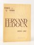 LANG : Fernand Ledoux - First edition - Edition-Originale.com