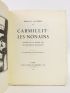 LANGE : Carmillit-les-Nonains, fantaisie en ut majeur sur des souvenirs de villégiature - Erste Ausgabe - Edition-Originale.com