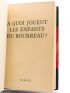 LANOUX : A quoi jouent les enfants du Bourreau - First edition - Edition-Originale.com