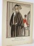 LANVIN : L'Heure du thé. Manteau de fourrure, de Jeanne Lanvin (pl.51, La Gazette du Bon ton, 1920 n°7) - Erste Ausgabe - Edition-Originale.com