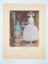 LANVIN : On t'attend ! Robe d'organdi et manteau d'enfant, de Jeanne Lanvin (pl.44, La Gazette du Bon ton, 1920 n°6) - Prima edizione - Edition-Originale.com