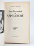 LARBAUD : Sous l'invocation de Saint Jérome - Prima edizione - Edition-Originale.com