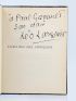 LARGUIER : L'après-midi chez l'antiquaire - Exemplaire de Paul Gavault - Signed book, First edition - Edition-Originale.com