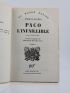 LASZLO : Paco l'infaillible - First edition - Edition-Originale.com