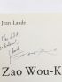 LAUDE : Zao Wou-Ki - Libro autografato, Prima edizione - Edition-Originale.com