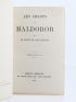 LAUTREAMONT : Les chants de Maldoror - First edition - Edition-Originale.com