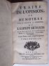 LE GENDRE Marquis de Saint-Aubin : Traite de l'opinion, ou memoires pour servir a l'histoire de l'esprit humain - Edition-Originale.com