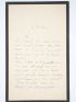 LE NOIR  : Correspondance de 4 lettres autographes signées adressée à Paul de Fleury - Autographe, Edition Originale - Edition-Originale.com