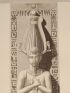 DESCRIPTION DE L'EGYPTE.  Thèbes. Medynet-Abou. Détails d'un pilier caryatide et d'une colonne du péristyle du palais. (ANTIQUITES, volume II, planche 7) - Prima edizione - Edition-Originale.com