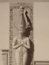 DESCRIPTION DE L'EGYPTE.  Thèbes. Medynet-Abou. Détails d'un pilier caryatide et d'une colonne du péristyle du palais. (ANTIQUITES, volume II, planche 7) - Edition Originale - Edition-Originale.com