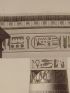 DESCRIPTION DE L'EGYPTE.  Thèbes. Medynet-Abou. Détails d'un pilier caryatide et d'une colonne du péristyle du palais. (ANTIQUITES, volume II, planche 7) - First edition - Edition-Originale.com