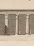 DESCRIPTION DE L'EGYPTE.  Thèbes. Memnomium. Plan et coupe du tombeau d'Osymandyas. (ANTIQUITES, volume II, planche 27) - Erste Ausgabe - Edition-Originale.com