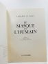 LE PRAT : Le masque et l'humain - Signed book, First edition - Edition-Originale.com