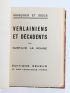 LE ROUGE : Verlainiens et décadents - Autographe, Edition Originale - Edition-Originale.com