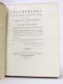 LE VACHER DE CHARNOIS : Recherches sur les costumes et sur les théâtres de toutes les nations, tant anciennes que modernes - Edition Originale - Edition-Originale.com