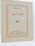 LECACHE : Jacob - First edition - Edition-Originale.com